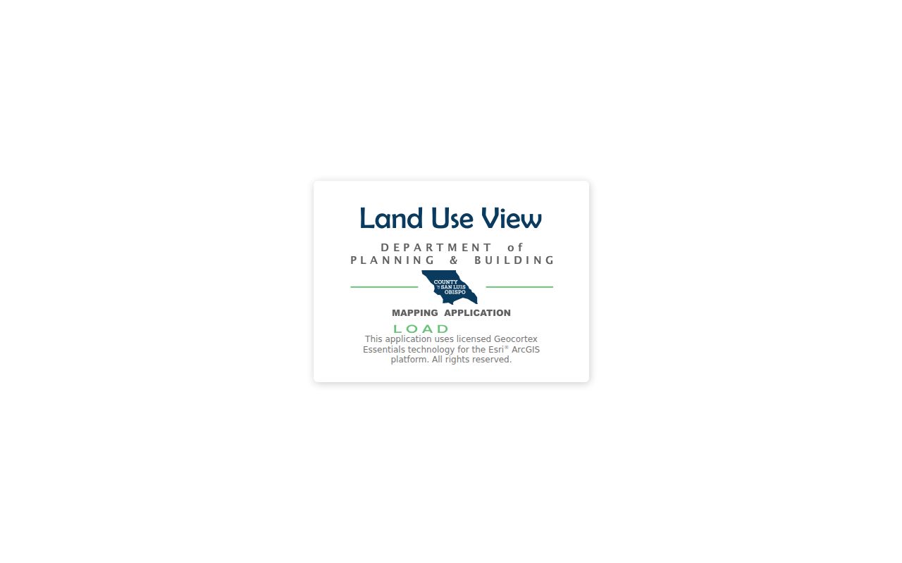 Paso Robles records search in the San Luis Obispo County LandUseView GIS